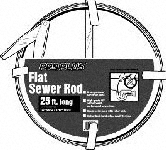 FLAT Sewer Rod