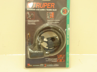 Truper Cable Lock 6'