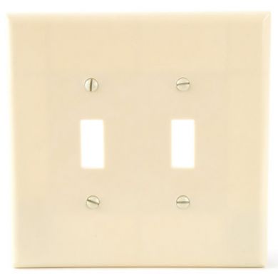 Cover Plate2Gang/ Ivory