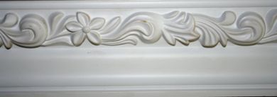 3 1/4'' X 8' Poly-Resin Crown Molding