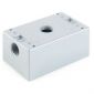 Box Rect/Outlet WP 3 Hole