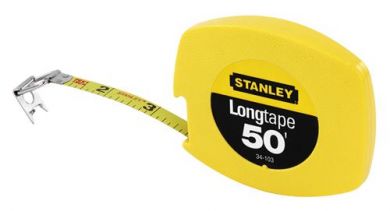 Stanley 50'x3/8" Long Tape